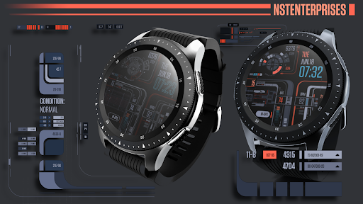 Android application TREK: 25th Century Watch v3 screenshort