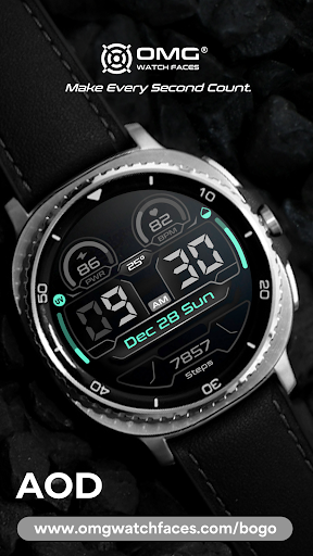 OMG 428 - Digital Watch Face screenshot 5