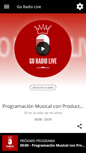 Android application Go Radio Live screenshort