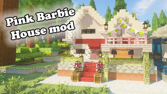 Mod Barbie Pink House for MCPE 3.0 APK screenshots 10