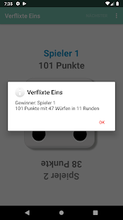 Verflixte Eins (Würfelspiel) Screenshot