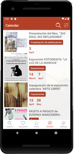 Android application Turismo Alcázar screenshort