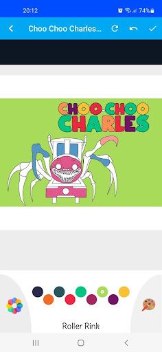 Choo Choo Charles Coloring