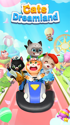 Cats Dreamland: Match 3 Puzzle - Screenshot 1