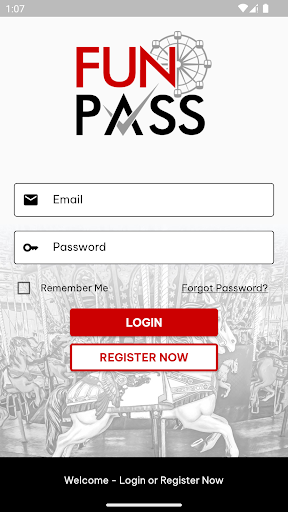 Android application FunPass screenshort