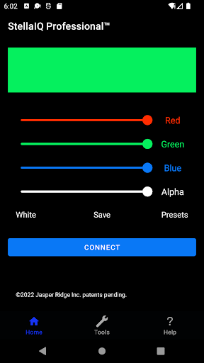Android application StellaIQ Professional™ screenshort