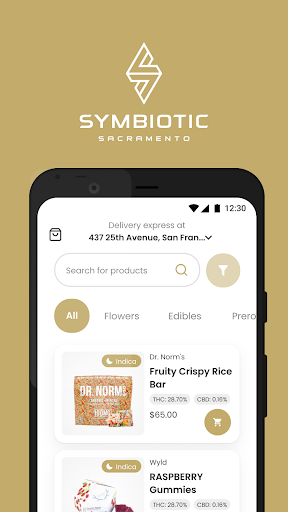 Android application Symbiotic Sacramento screenshort