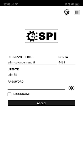 Android application SPI Mail screenshort