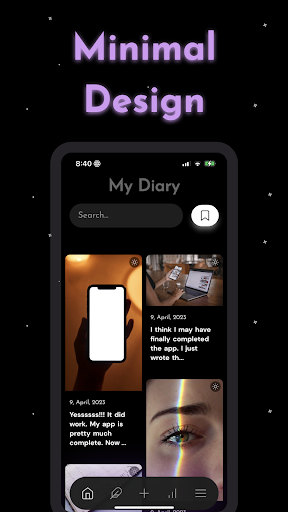 One Diary: All-in-One Journal Screen 2