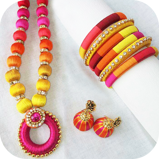 Silk Thread Jewellery Designs  Icon