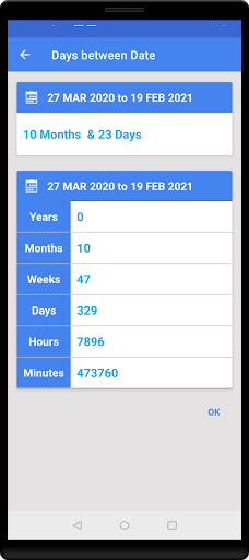 Date Calculator | Due Date Ca Screen 2