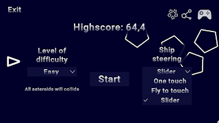 Asteroids Journey - Screenshot 3
