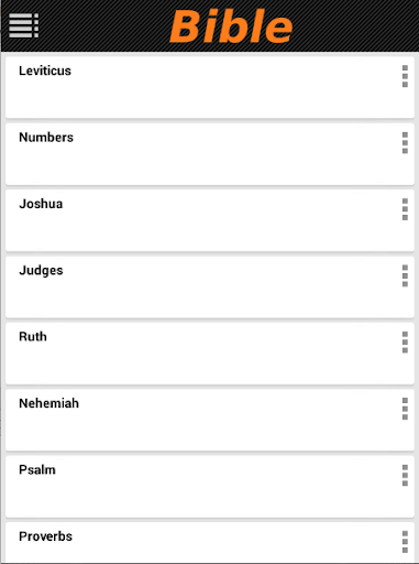 Android application Lexham English Bible (Audio) screenshort