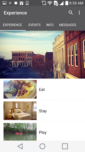 Android application Experience Maury, Tennessee screenshort