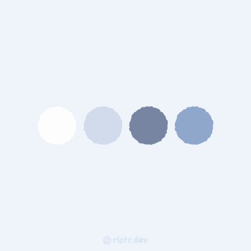 카카오톡 테마 - 심플 블루 테마 logo