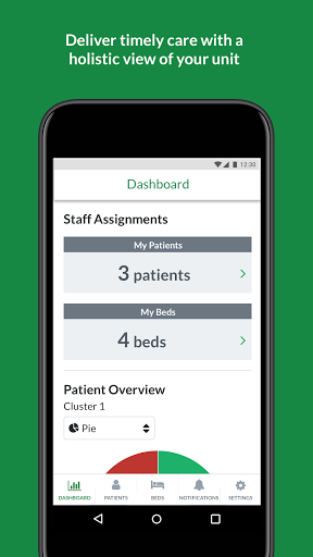 Android application TeleTracking Nurse™ screenshort