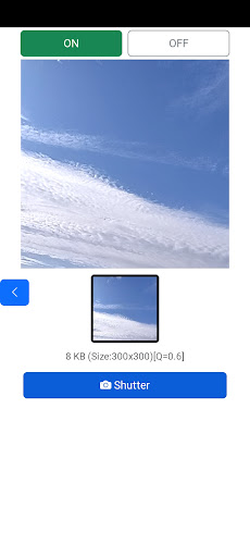 Android application Low Quality Camera screenshort