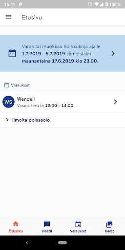 Android application TouGo screenshort