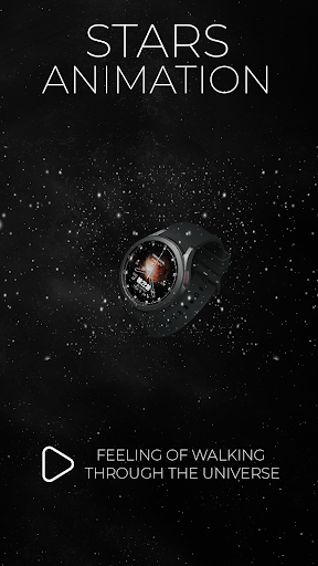 Android application Cosmic Watch Face STARONE011 screenshort