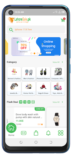 LahoreSale - Online Shopping Screen 2
