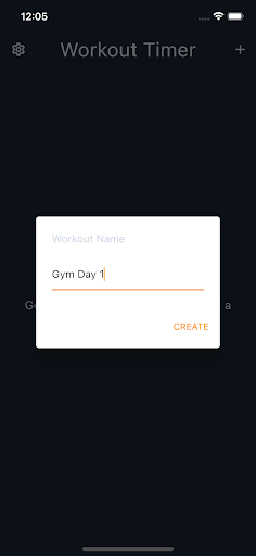 Workout Timer Screen 3