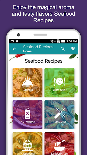 All Seafood Recipes Offline: Fish, Crab, Shrimp 1.3.2 screenshots 1