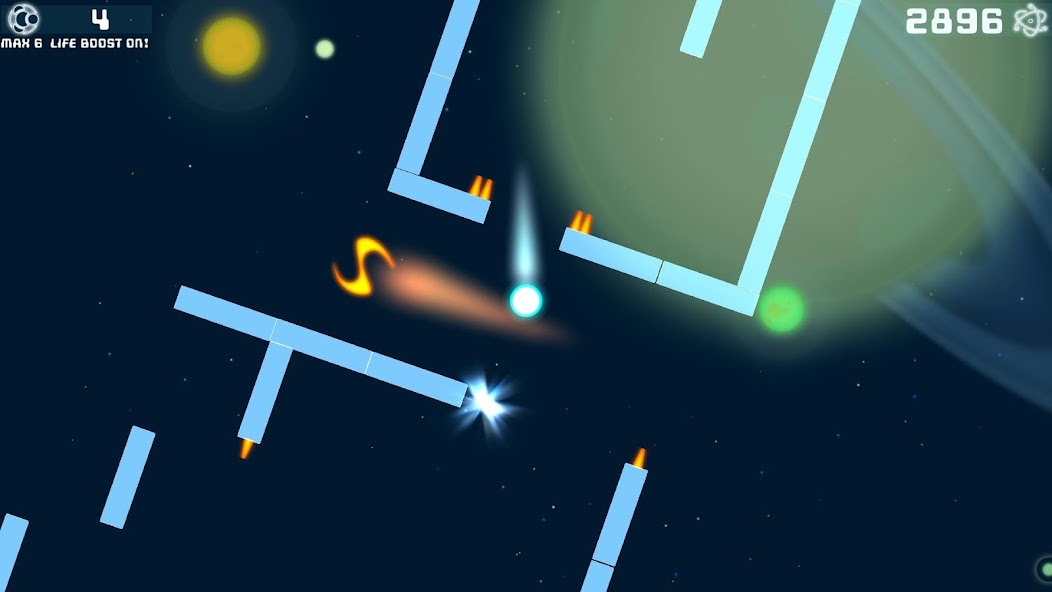 Free Meteor: 2D Arcade & Offline games in Space 2.02 APK + Мод (Unlimited money) за Android