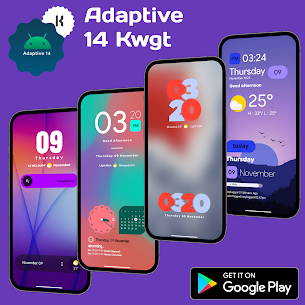 Adaptive 14 Kwgt APK (Paid/Full Version) 3