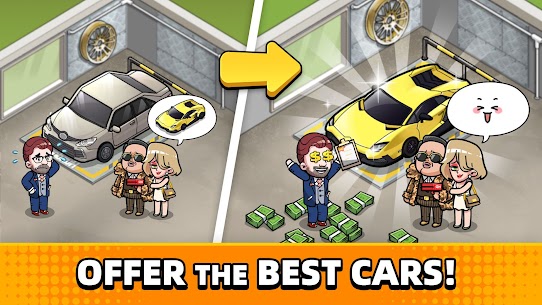 Used Car Tycoon Game 22.15 APK MOD (Lots of banknotes, diamonds, VIP) 4