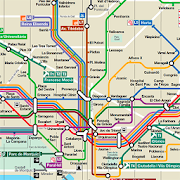 Barcelona Subway Map