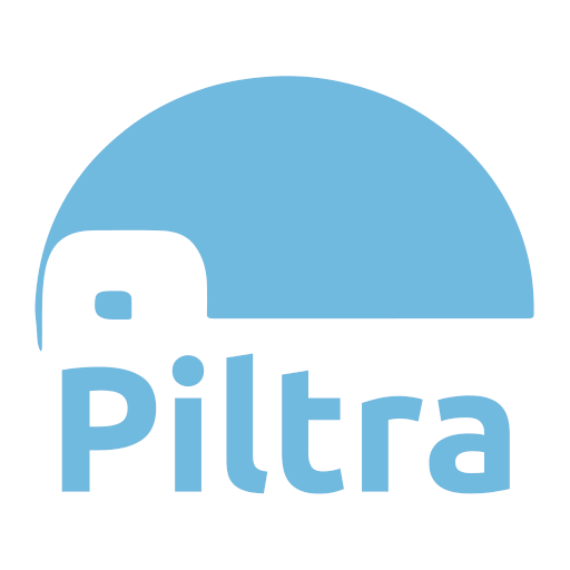 Piltra: pisos compartidos logo