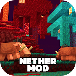 Cover Image of Baixar Nether Mod for Minecraft PE  APK
