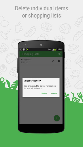 Happy Shopper - Shopping list Screen 2