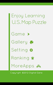 Captura de Pantalla 10 E. Learning U.S. Map Puzzle android