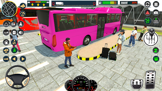 City Passenger Bus Driving 3d