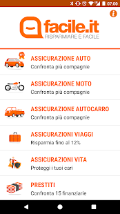 Facile.it - Assicurazioni Auto Screenshot