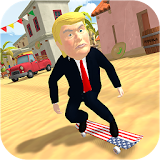 Trump Mexico Skate President icon