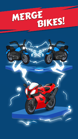 Game screenshot Merge Bike game Idle Tycoon mod apk