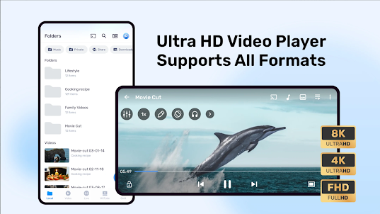 HD 4k Video Player