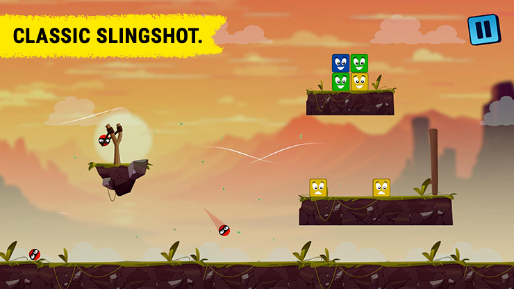 Hit & Down Slingshot shooting - 1.18 - (Android)
