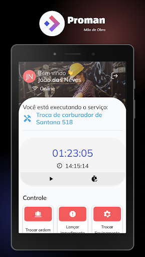 GAtec PROMAN Mão de Obra