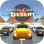 Cover Image of Download mech chase desert  APK