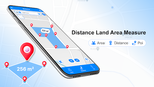 Android application Distance Land Area Measure screenshort