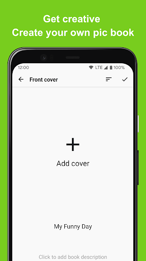 Screenshot of PicBook: Picture Book Maker