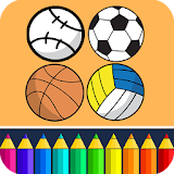 Sports Coloring Game icon