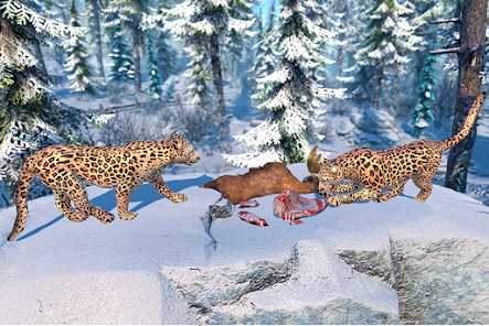 Arctic Leopard Simulator Game  screenshots 1
