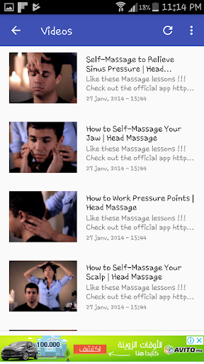 Head & Neck Massage Tips Screen 2