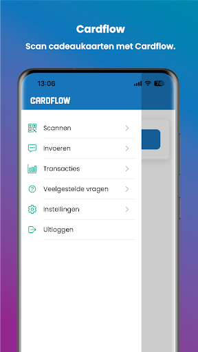 Android application Cardflow screenshort