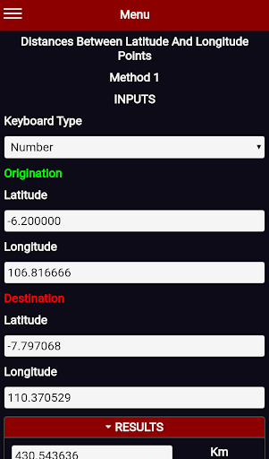 Navigation Calculators PRO Screen 2