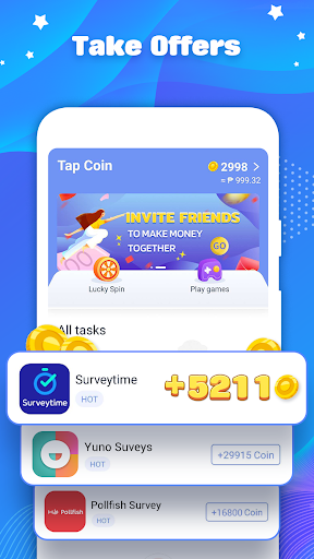 Tap Coin - Make money online 1.9.0 screenshots 1